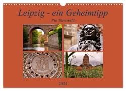Leipzig - ein Geheimtipp (Wandkalender 2024 DIN A3 quer), CALVENDO Monatskalender