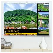 Heidelberg - Heiligenberg und Philosophenweg (hochwertiger Premium Wandkalender 2024 DIN A2 quer), Kunstdruck in Hochglanz
