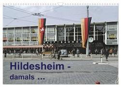 Hildesheim - damals ... (Wandkalender 2024 DIN A3 quer), CALVENDO Monatskalender