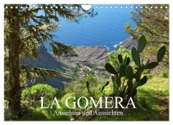 La Gomera - Ansichten und Aussichten (Wandkalender 2024 DIN A4 quer), CALVENDO Monatskalender