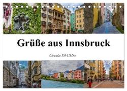 Grüße aus Innsbruck (Tischkalender 2024 DIN A5 quer), CALVENDO Monatskalender