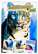 Bedrohte Tierarten 2024 (Wandkalender 2024 DIN A4 hoch), CALVENDO Monatskalender