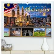 Reise durch Asien - Malaysia (hochwertiger Premium Wandkalender 2024 DIN A2 quer), Kunstdruck in Hochglanz