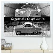 Goggomobil Coupè 250 TS in schwarzweiss (hochwertiger Premium Wandkalender 2024 DIN A2 quer), Kunstdruck in Hochglanz