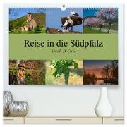 Reise in die Südpfalz (hochwertiger Premium Wandkalender 2024 DIN A2 quer), Kunstdruck in Hochglanz