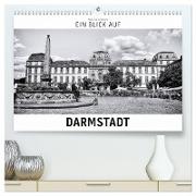 Ein Blick auf Darmstadt (hochwertiger Premium Wandkalender 2024 DIN A2 quer), Kunstdruck in Hochglanz