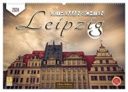 Leipzig Extremansichten (Wandkalender 2024 DIN A2 quer), CALVENDO Monatskalender
