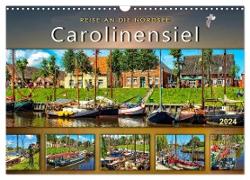 Reise an die Nordsee - Carolinensiel (Wandkalender 2024 DIN A3 quer), CALVENDO Monatskalender