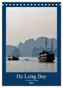 Ha Long Bay, Kreuzfahrt in Vietnam (Tischkalender 2024 DIN A5 hoch), CALVENDO Monatskalender