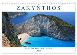 Zakynthos 2024 (Wandkalender 2024 DIN A4 quer), CALVENDO Monatskalender