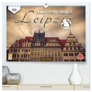 Leipzig Extremansichten (hochwertiger Premium Wandkalender 2024 DIN A2 quer), Kunstdruck in Hochglanz