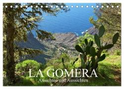 La Gomera - Ansichten und Aussichten (Tischkalender 2024 DIN A5 quer), CALVENDO Monatskalender