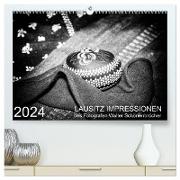 Lausitz Impressionen (hochwertiger Premium Wandkalender 2024 DIN A2 quer), Kunstdruck in Hochglanz