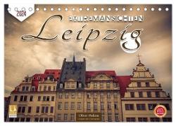 Leipzig Extremansichten (Tischkalender 2024 DIN A5 quer), CALVENDO Monatskalender