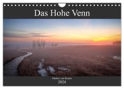 Das Hohe Venn (Wandkalender 2024 DIN A4 quer), CALVENDO Monatskalender