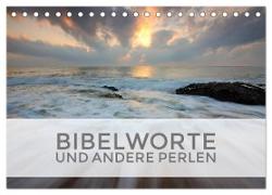 Bibelworte und andere Perlen (Tischkalender 2024 DIN A5 quer), CALVENDO Monatskalender