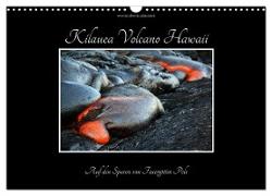 Kilauea Volcano Hawaii - Auf den Spuren von Feuergöttin Pele (Wandkalender 2024 DIN A3 quer), CALVENDO Monatskalender