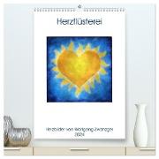 Herzflüsterei (hochwertiger Premium Wandkalender 2024 DIN A2 hoch), Kunstdruck in Hochglanz