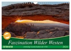Faszination Wilder Westen (Wandkalender 2024 DIN A4 quer), CALVENDO Monatskalender