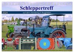 Schleppertreff auf dem Heersberg in Burgfelden (Tischkalender 2024 DIN A5 quer), CALVENDO Monatskalender