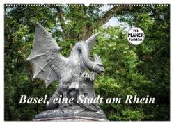 Basel, eine Stadt am Rhein (Wandkalender 2024 DIN A2 quer), CALVENDO Monatskalender