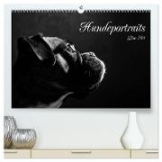 Hundeportraits Fine Art (hochwertiger Premium Wandkalender 2024 DIN A2 quer), Kunstdruck in Hochglanz