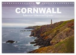 Cornwall - Äußerster Südwesten Englands (Wandkalender 2024 DIN A4 quer), CALVENDO Monatskalender