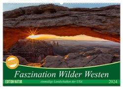 Faszination Wilder Westen (Wandkalender 2024 DIN A2 quer), CALVENDO Monatskalender