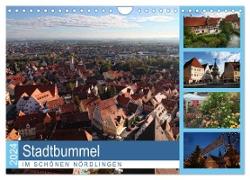 Stadtbummel im schönen Nördlingen (Wandkalender 2024 DIN A4 quer), CALVENDO Monatskalender