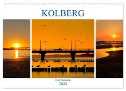 Kolberg (Wandkalender 2024 DIN A2 quer), CALVENDO Monatskalender