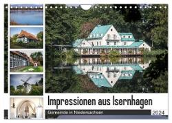 Impressionen aus Isernhagen (Wandkalender 2024 DIN A4 quer), CALVENDO Monatskalender