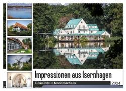 Impressionen aus Isernhagen (Wandkalender 2024 DIN A2 quer), CALVENDO Monatskalender