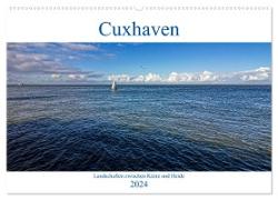 Cuxhaven, Landschaften zwischen Küste und Heide (Wandkalender 2024 DIN A2 quer), CALVENDO Monatskalender
