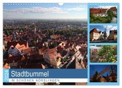 Stadtbummel im schönen Nördlingen (Wandkalender 2024 DIN A3 quer), CALVENDO Monatskalender