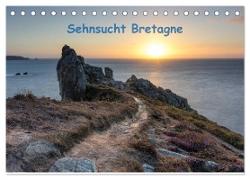 Sehnsucht Bretagne (Tischkalender 2024 DIN A5 quer), CALVENDO Monatskalender