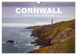 Cornwall - Äußerster Südwesten Englands (Wandkalender 2024 DIN A3 quer), CALVENDO Monatskalender