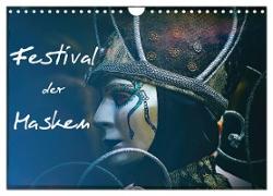 Festival der Masken (Wandkalender 2024 DIN A4 quer), CALVENDO Monatskalender