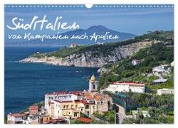 Süditalien - Von Kampanien nach Apulien (Wandkalender 2024 DIN A3 quer), CALVENDO Monatskalender