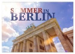 SOMMER IN BERLIN (Wandkalender 2024 DIN A2 quer), CALVENDO Monatskalender