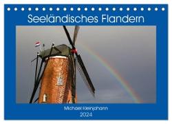 Seeländisches Flandern (Tischkalender 2024 DIN A5 quer), CALVENDO Monatskalender