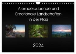 Atemberaubende und Emotionale Landschaften in der Pfalz (Wandkalender 2024 DIN A4 quer), CALVENDO Monatskalender