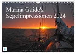 Marina Guide's Segelimpressionen 2024 (Wandkalender 2024 DIN A3 quer), CALVENDO Monatskalender