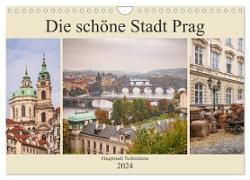 Die schöne Stadt Prag (Wandkalender 2024 DIN A4 quer), CALVENDO Monatskalender