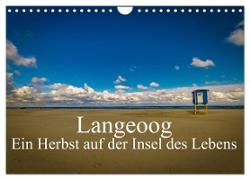 Langeoog ¿ Ein Herbst auf der Insel des Lebens (Wandkalender 2024 DIN A4 quer), CALVENDO Monatskalender
