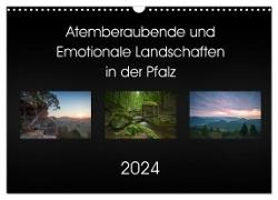 Atemberaubende und Emotionale Landschaften in der Pfalz (Wandkalender 2024 DIN A3 quer), CALVENDO Monatskalender
