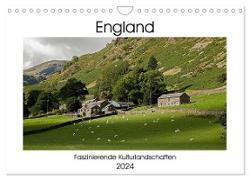 England - Faszinierende Kulturlandschaften (Wandkalender 2024 DIN A4 quer), CALVENDO Monatskalender
