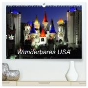 Wunderbares USA (hochwertiger Premium Wandkalender 2024 DIN A2 quer), Kunstdruck in Hochglanz