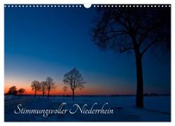 Stimmungsvoller Niederrhein (Wandkalender 2024 DIN A3 quer), CALVENDO Monatskalender