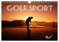 Golf Sport (Wandkalender 2024 DIN A4 quer), CALVENDO Monatskalender