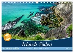 Irlands fanzinierender Süden (Wandkalender 2024 DIN A3 quer), CALVENDO Monatskalender